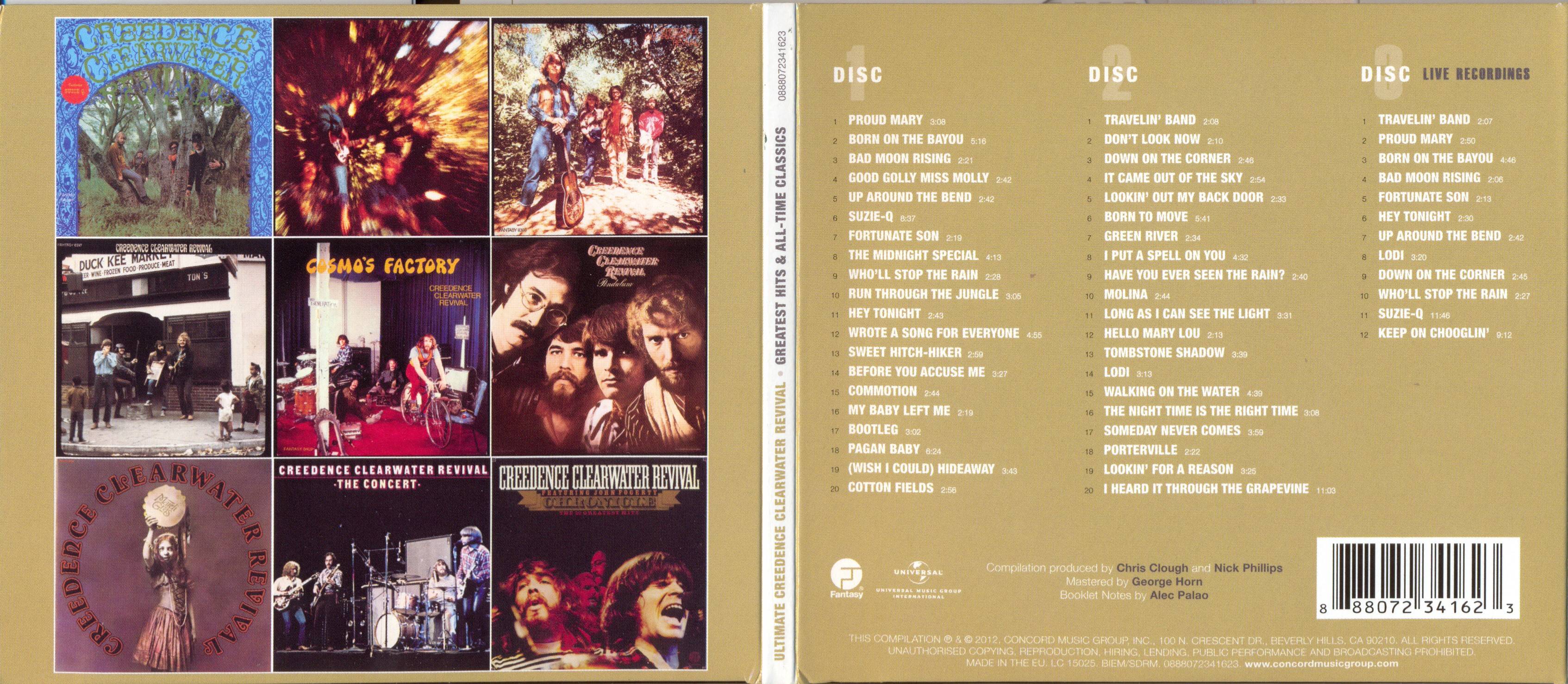 Creedence Clearwater Revival Ultimate CCR [box gatefold]